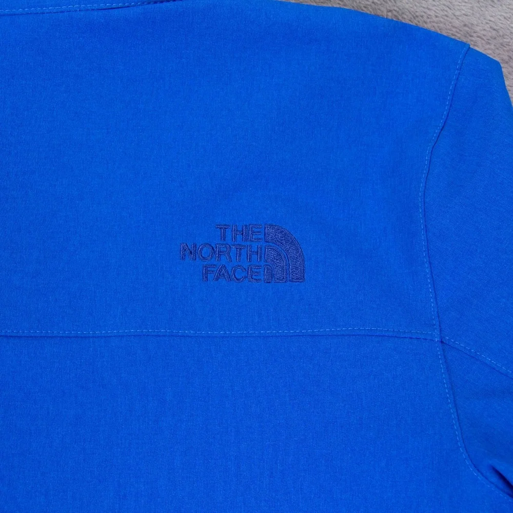 The‎ North Face Mens Apex Bionic Softshell Jacket Blue Full Zip Size S Windwall